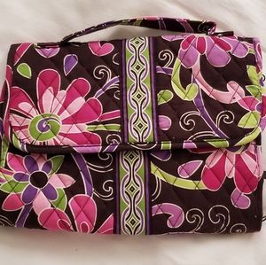 Vera Bradley purple punch jewelry case